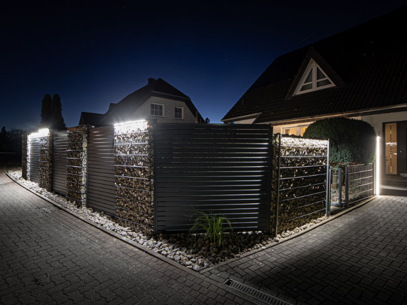 Gabionen Einsatzmöglichkeiten