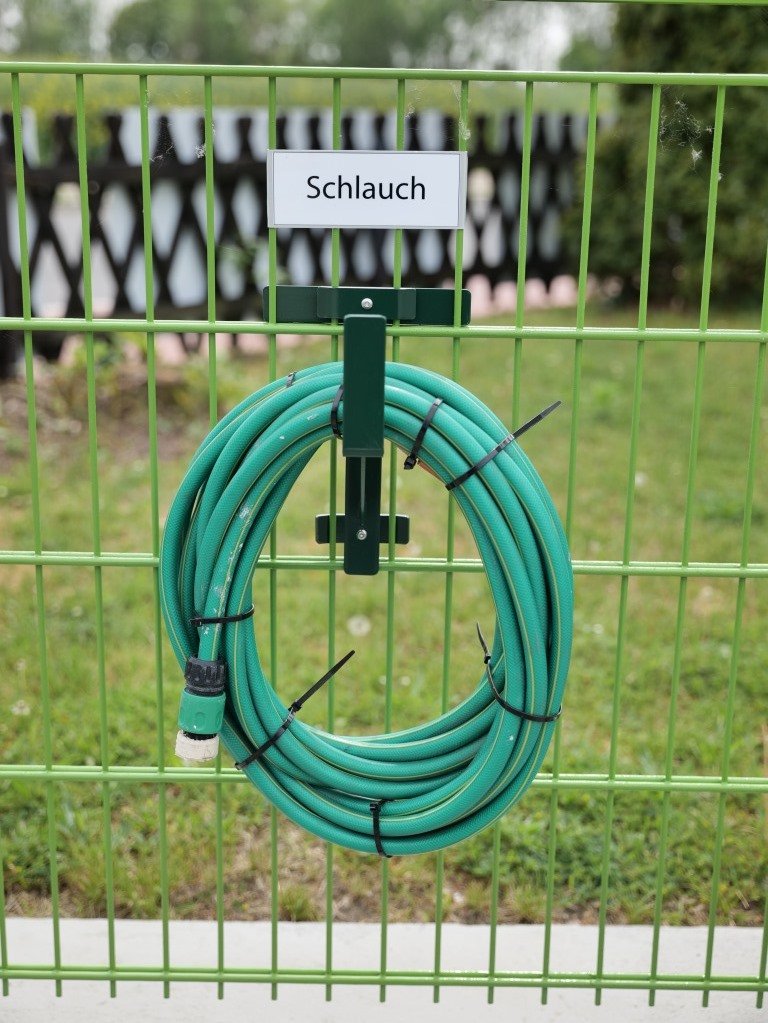 sichtschutz garten schlauch